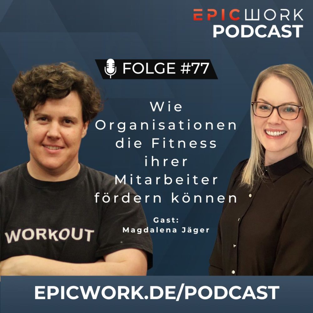 Wie unternehmen Fitness fördern können Podcast Cover