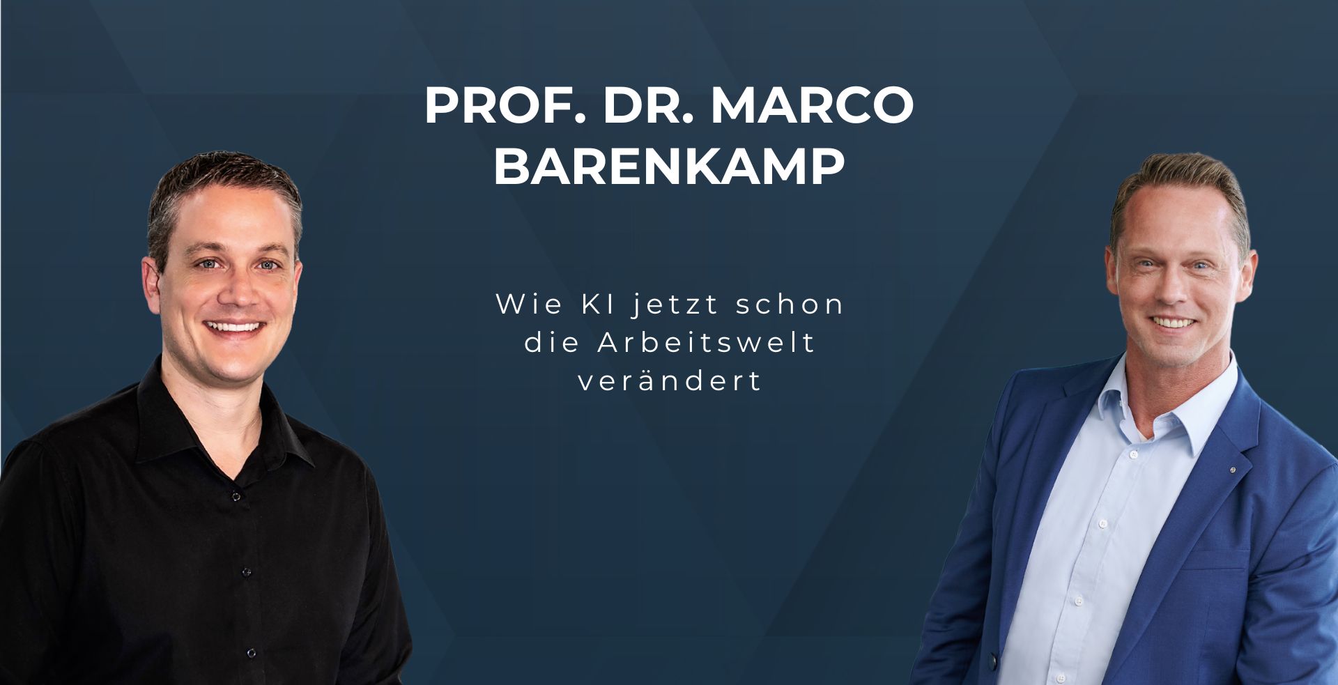 Wie KI jetzt schon die Arbeitswelt verändert: Prof. Dr. Marco Barenkamp im EpicWork Podcast